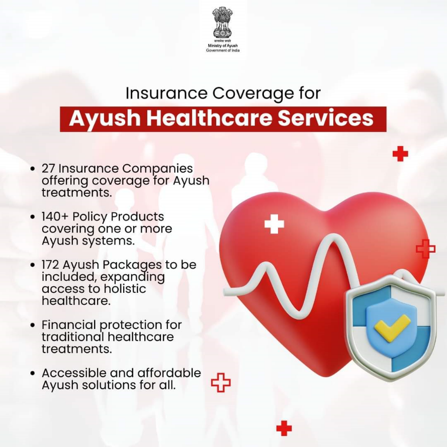 The Ministry of Ayush has enhanced insurance | The Ancient Ayurveda ...